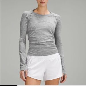 Lululemon Swiftly Tech Long Sleeve 2.0 Hip Length Size 2